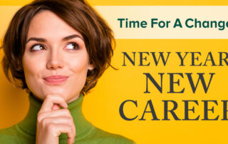 Time for A Change? Exploring Opportunities in Professional Caregiving. Middle Age, women with short hair, green sweater and her finger on her chin thinking