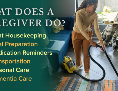 What Does an In-Home Caregiver Do?