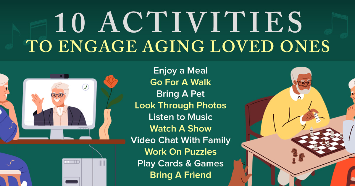 Ten Activities to Engage Seniors